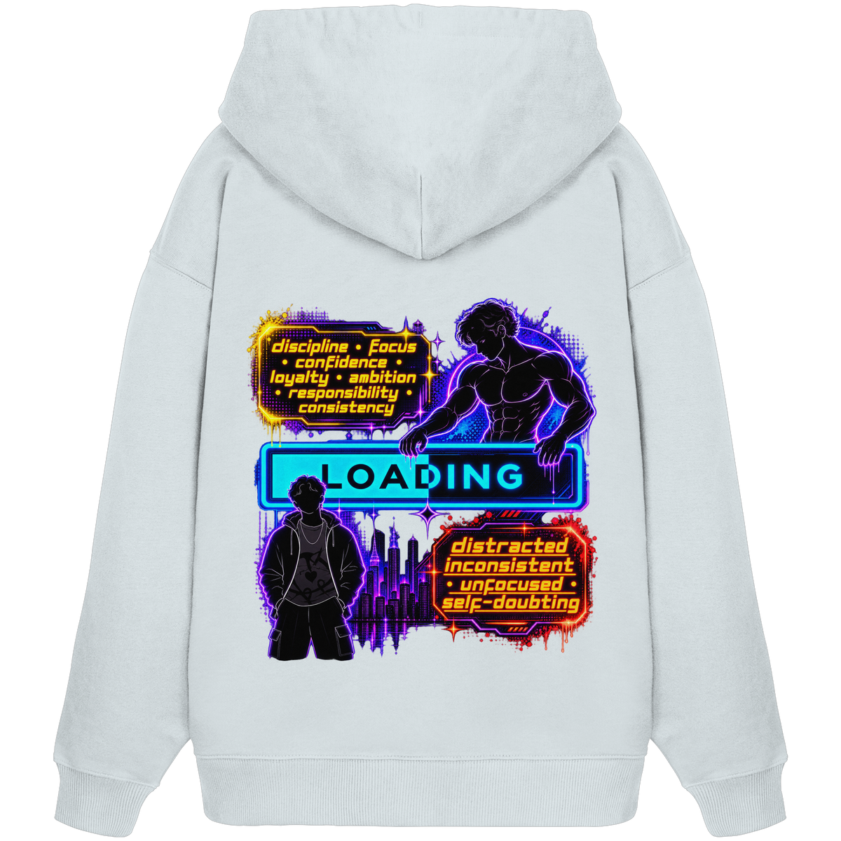 LOADiNG - Organic Oversize Hoodie