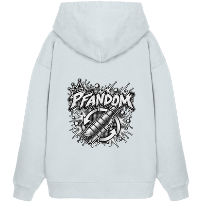 PFANDOM BASiCS - Organik Oversize Kapüşonlu Sweatshirt