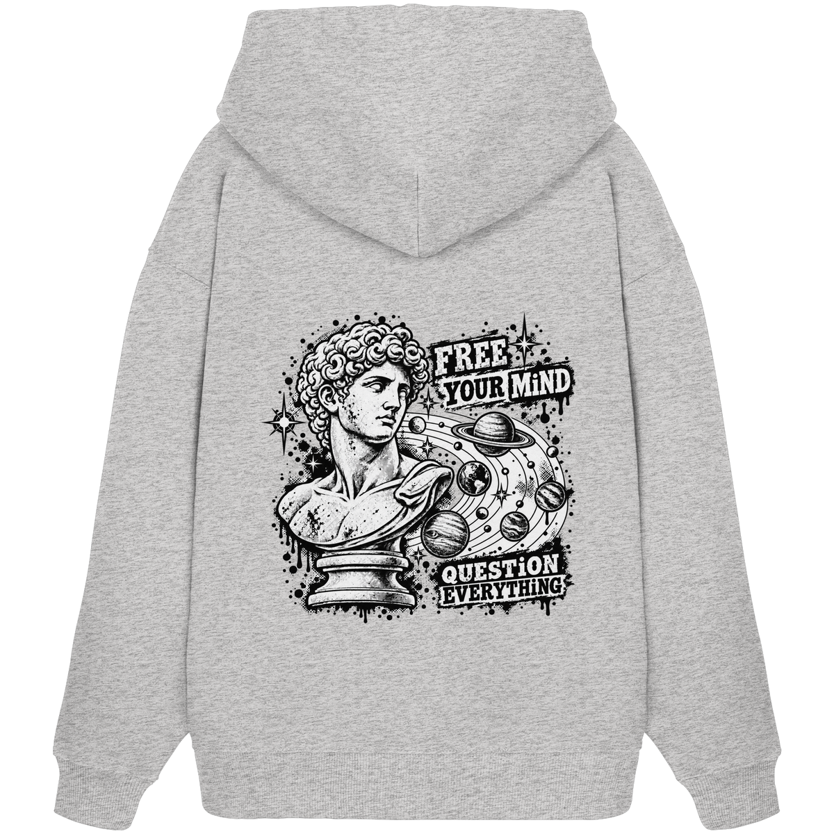 The Philosopher - Organic Oversize Hoodie