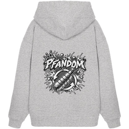 PFANDOM BASiCS - Organik Oversize Kapüşonlu Sweatshirt