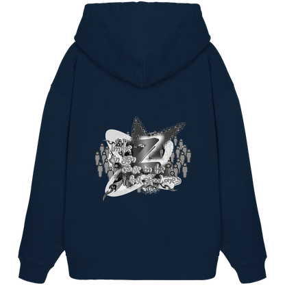 The Rebellion Z BASiCS - Organik Oversize Kapüşonlu Sweatshirt