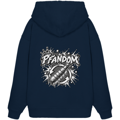 PFANDOM BASiCS - Organik Oversize Kapüşonlu Sweatshirt