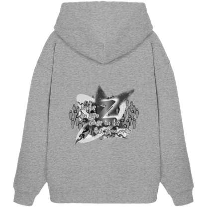 The Rebellion Z BASiCS - Organik Oversize Kapüşonlu Sweatshirt