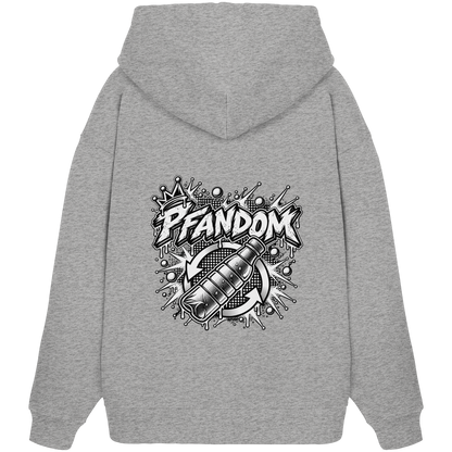 PFANDOM BASiCS - Organik Oversize Kapüşonlu Sweatshirt