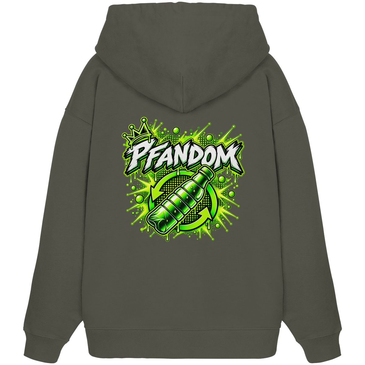 PFANDOM - Felpa oversize biologica