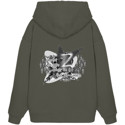 The Rebellion Z BASiC - Organik Oversize Kapüşonlu Sweatshirt