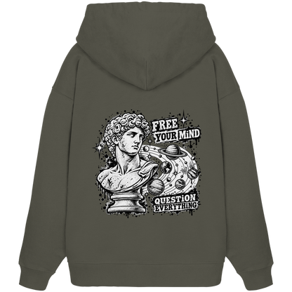 The Philosopher - Organic Oversize Hoodie