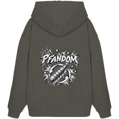 PFANDOM BASiCS - Organik Oversize Kapüşonlu Sweatshirt