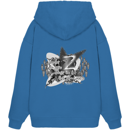 The Rebellion Z BASiC - Organik Oversize Kapüşonlu Sweatshirt