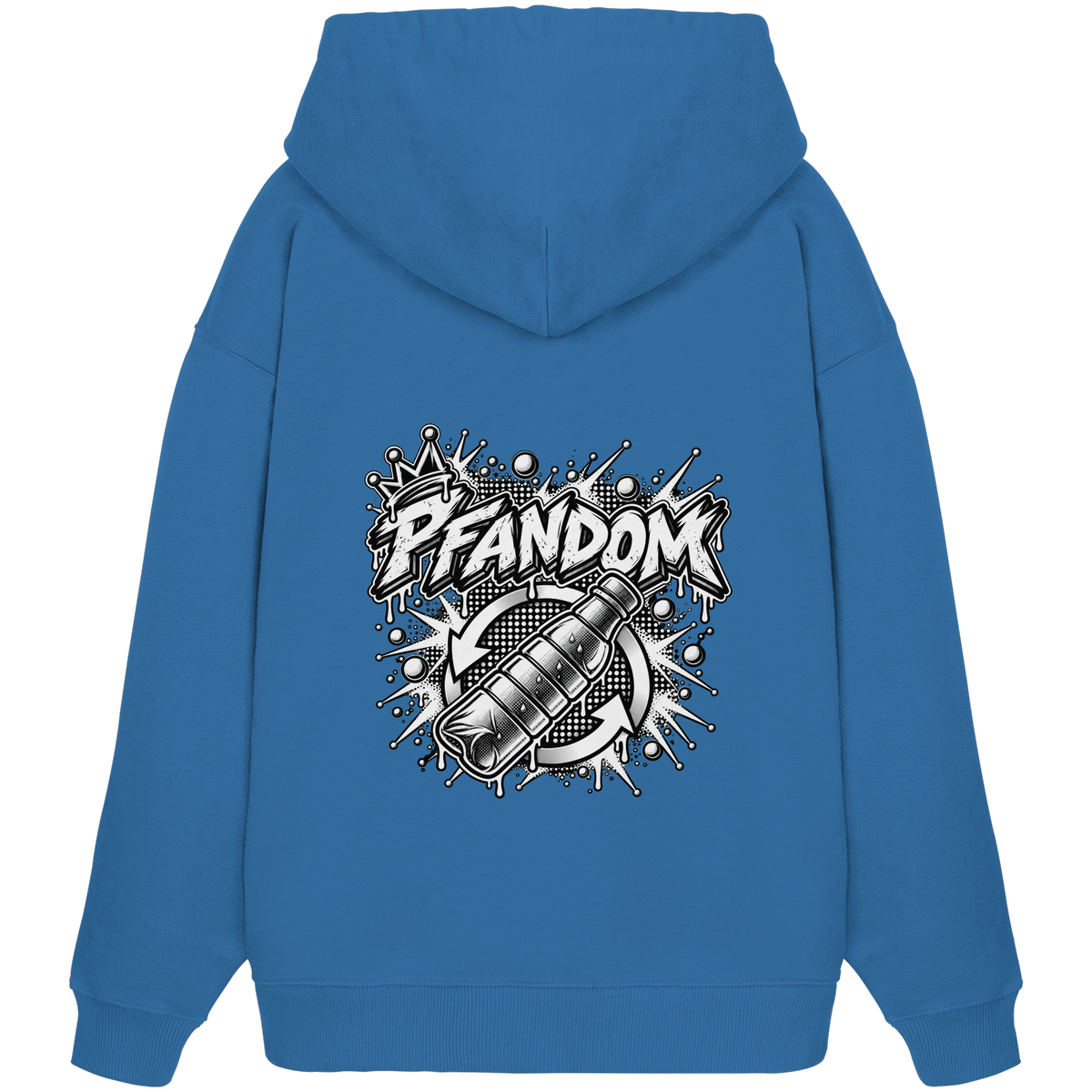 PFANDOM BASiCS - Organik Oversize Kapüşonlu Sweatshirt