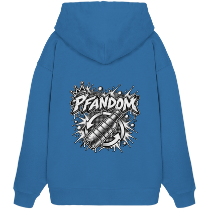 PFANDOM BASiCS - Organik Oversize Kapüşonlu Sweatshirt