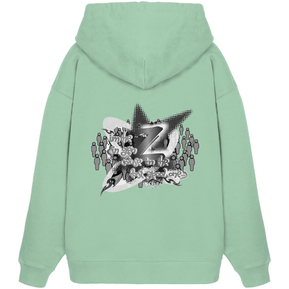 The Rebellion Z BASiC - Organik Oversize Kapüşonlu Sweatshirt