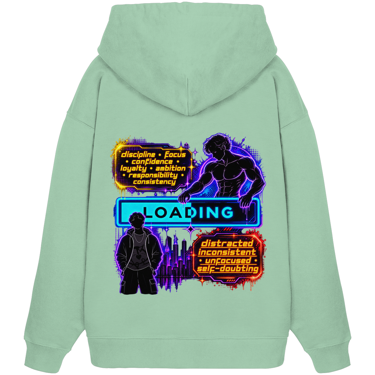 LOADiNG - Organic Oversize Hoodie