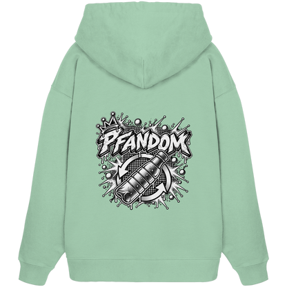 PFANDOM BASiCS - Organik Oversize Kapüşonlu Sweatshirt
