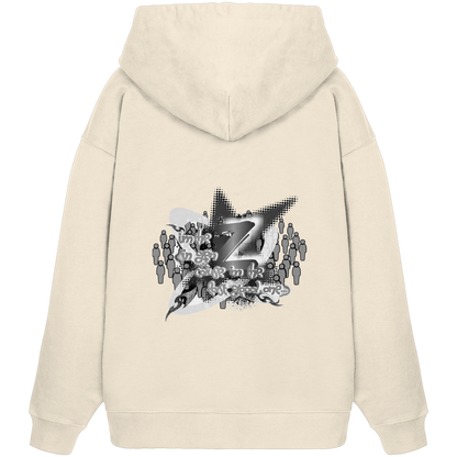 The Rebellion Z BASiCS - Organik Oversize Kapüşonlu Sweatshirt
