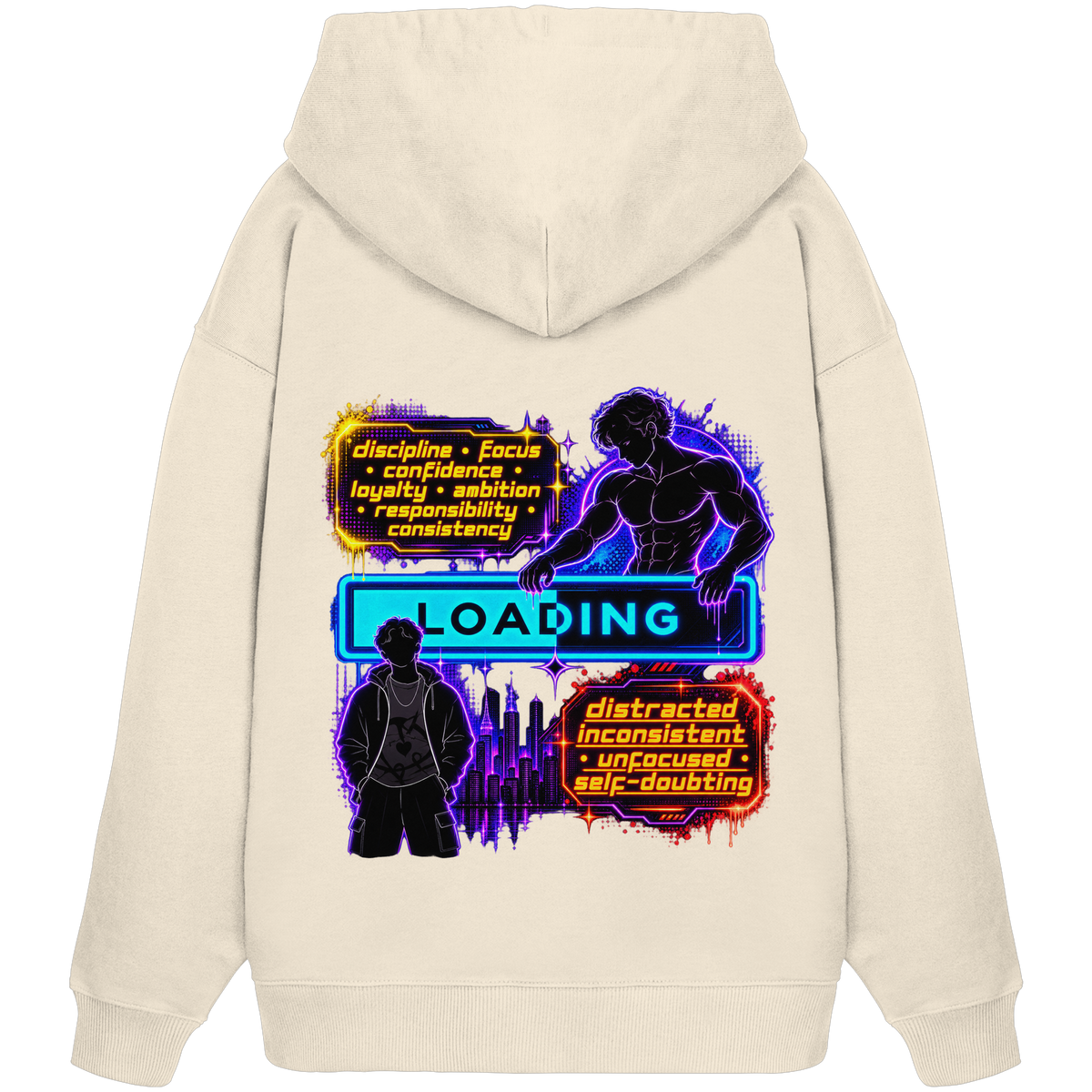LOADiNG - Organic Oversize Hoodie
