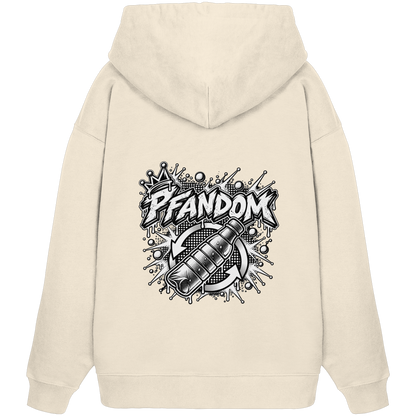 PFANDOM BASiCS - Organik Oversize Kapüşonlu Sweatshirt