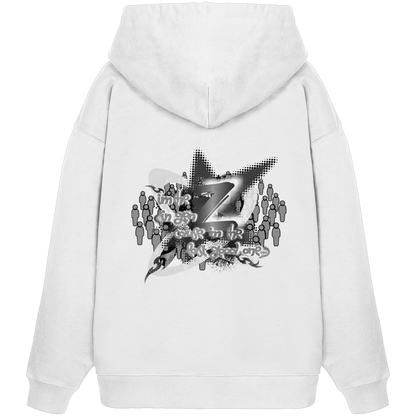 The Rebellion Z BASiC - Organik Oversize Kapüşonlu Sweatshirt