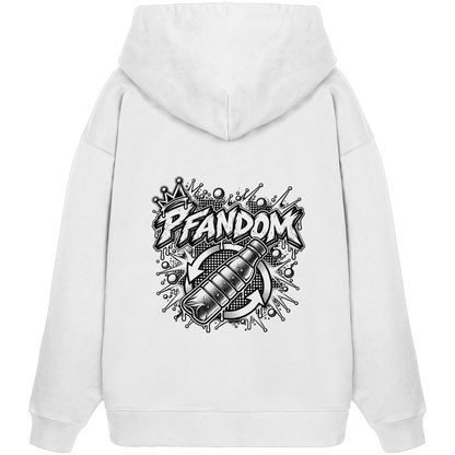 PFANDOM BASiCS - Organik Oversize Kapüşonlu Sweatshirt