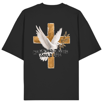 Collezione Savior - Camicia oversize in cotone biologico