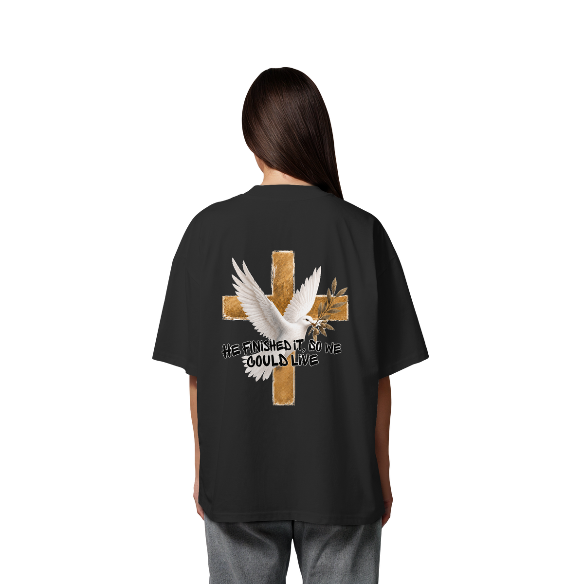 Collezione Savior - Camicia oversize in cotone biologico