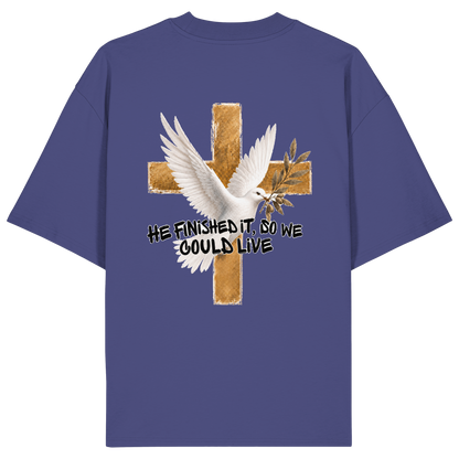 Collezione Savior - Camicia oversize in cotone biologico