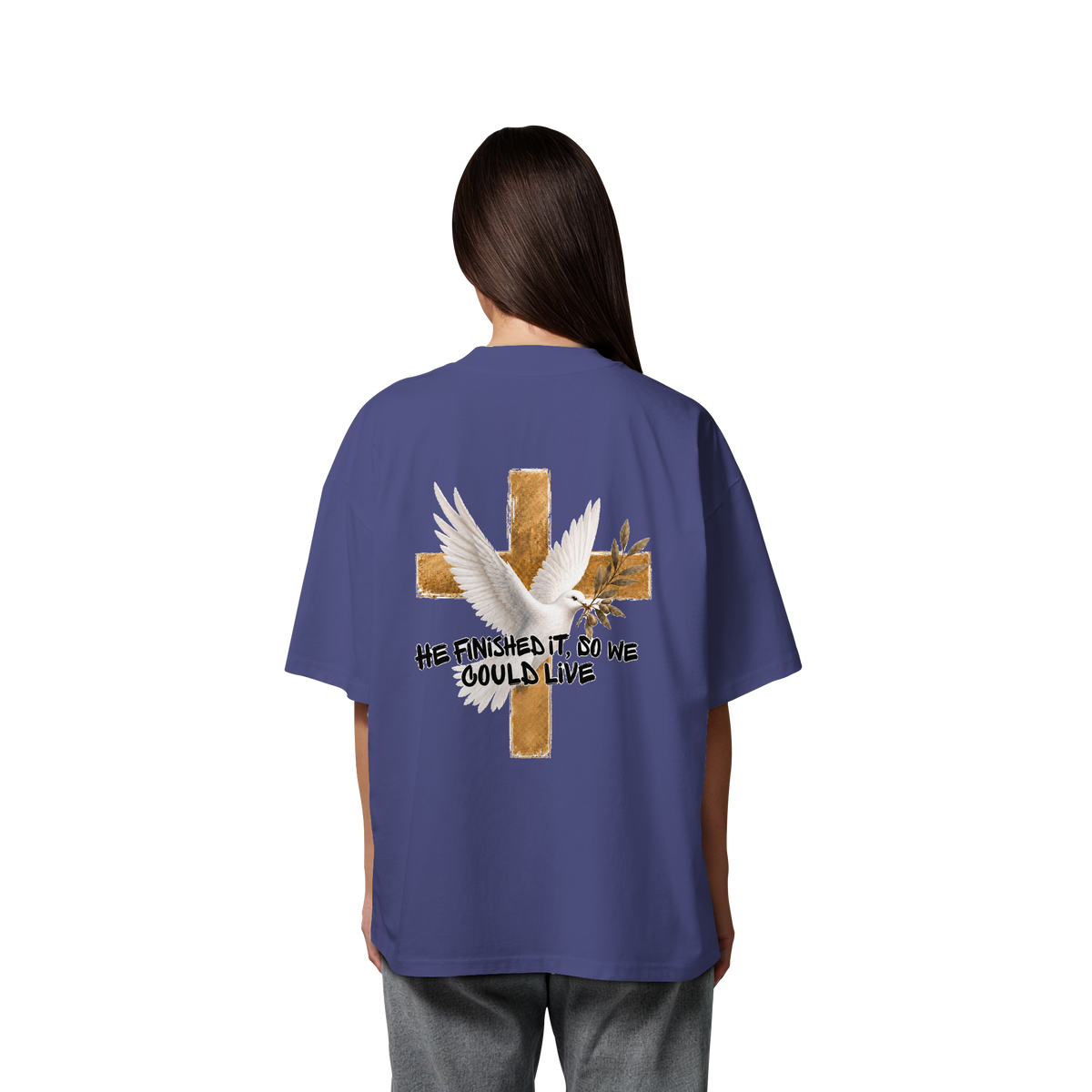 Collezione Savior - Camicia oversize in cotone biologico