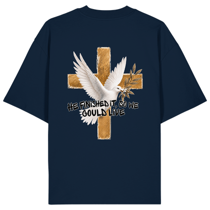 Collezione Savior - Camicia oversize in cotone biologico