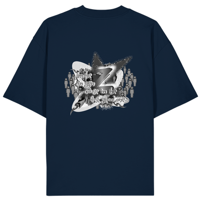 The Rebellion Z BASiCS - T-shirt oversize in cotone biologico