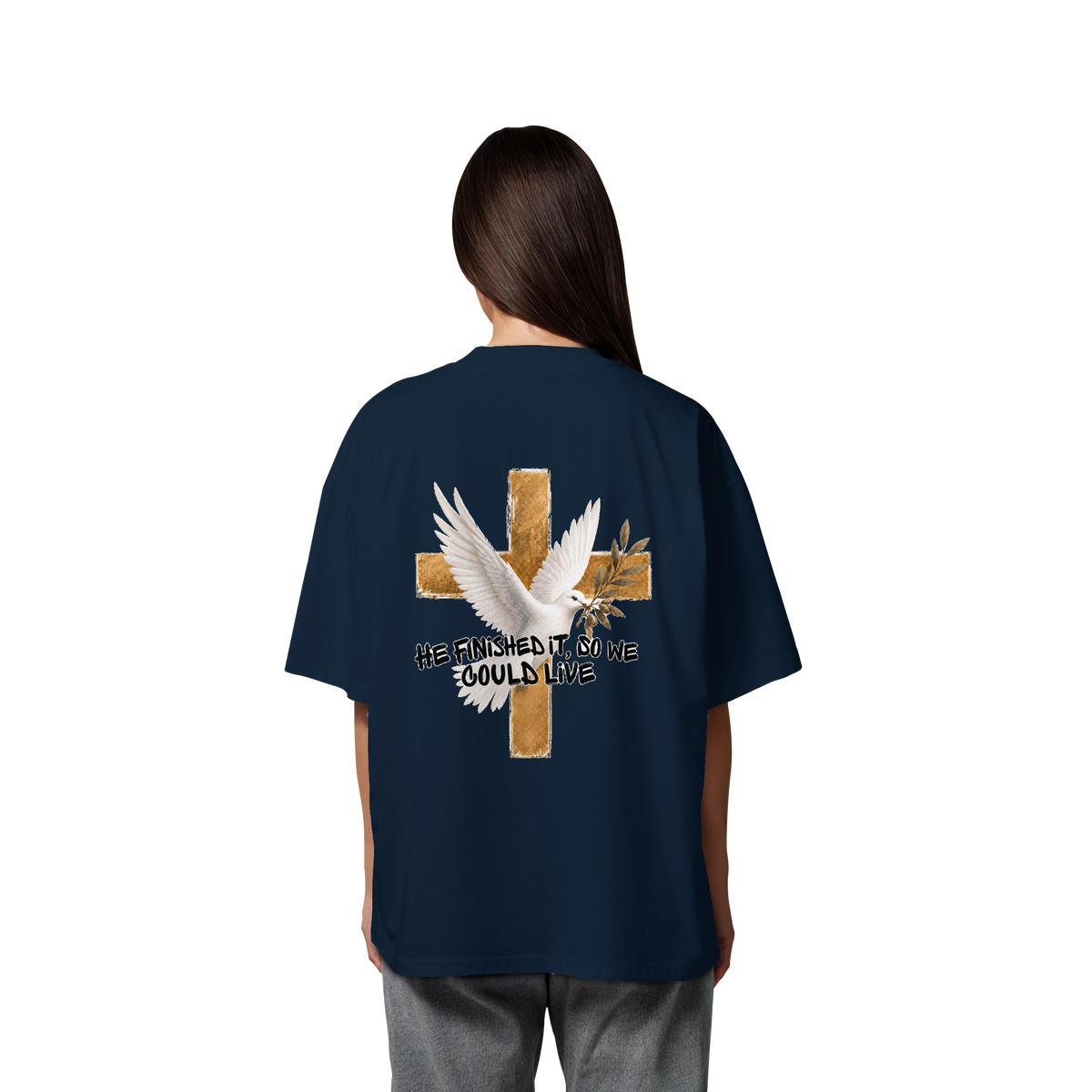 Collezione Savior - Camicia oversize in cotone biologico