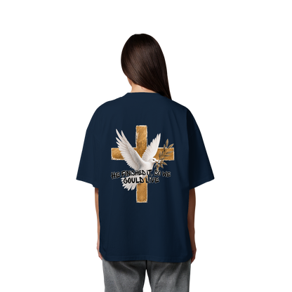 Collezione Savior - Camicia oversize in cotone biologico