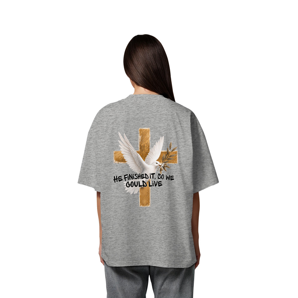 Collezione Savior - Camicia oversize in cotone biologico