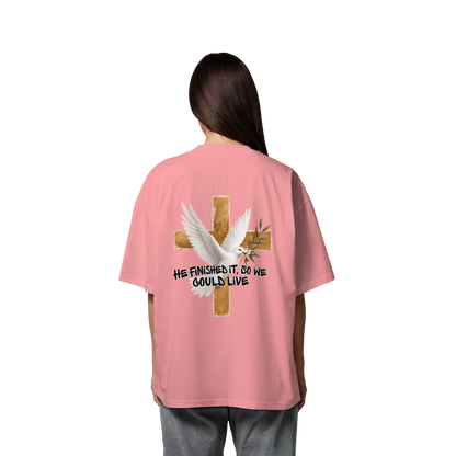 Collezione Savior - Camicia oversize in cotone biologico