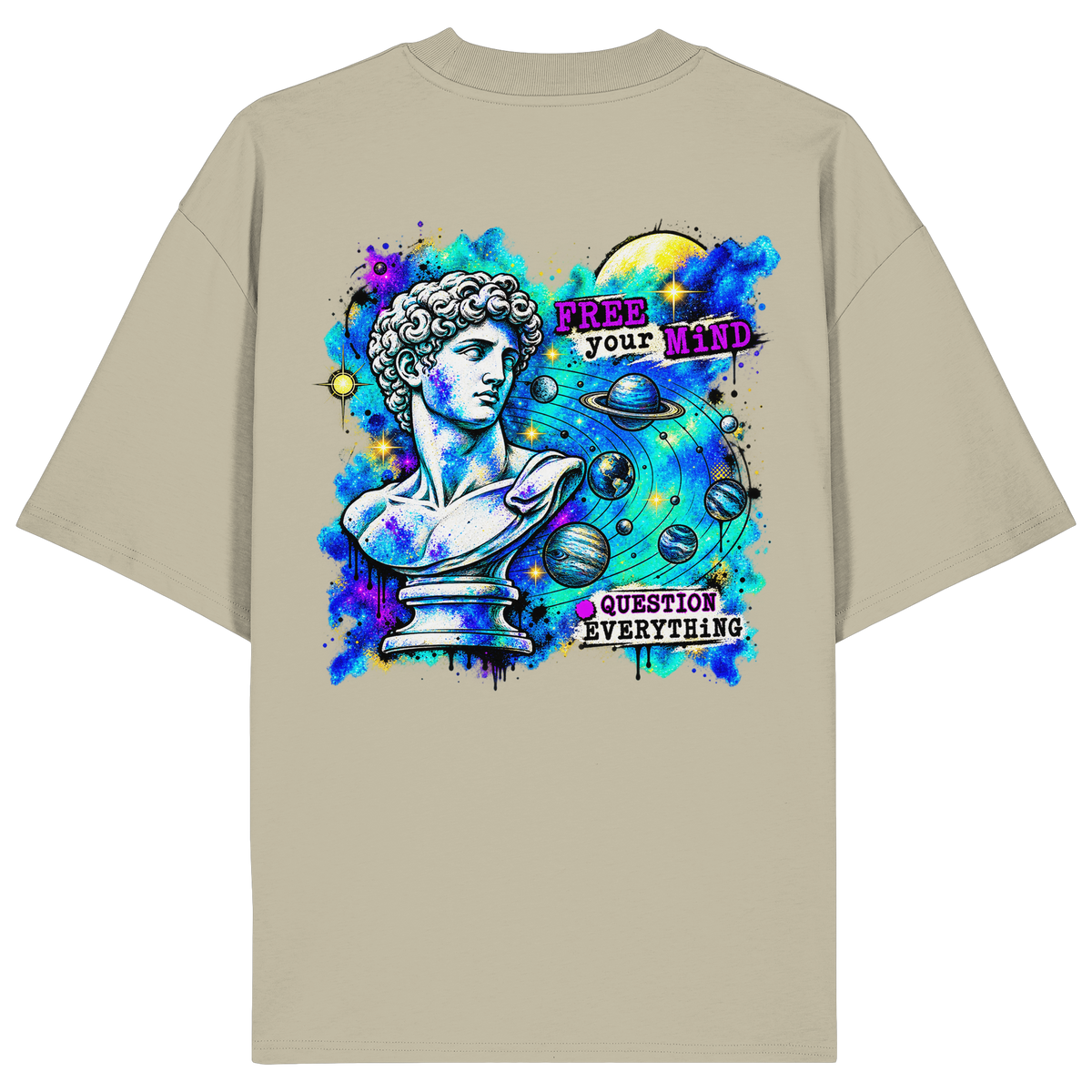 The Philosopher - Camicia oversize biologica