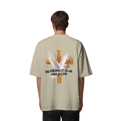 Collezione Savior - Camicia oversize in cotone biologico