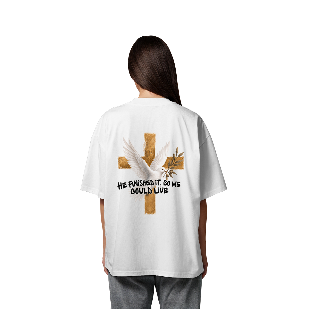 Collezione Savior - Camicia oversize in cotone biologico