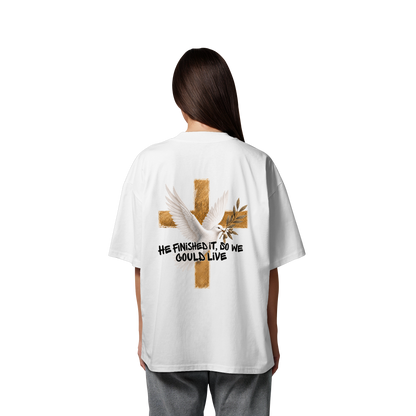 Collezione Savior - Camicia oversize in cotone biologico