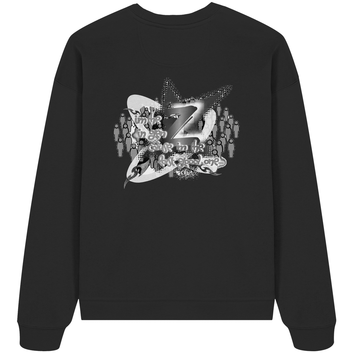 The Rebellion Z BASiC - Felpa oversize biologica
