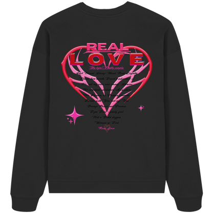 The Real Love - Organic Oversize Sweatshirt