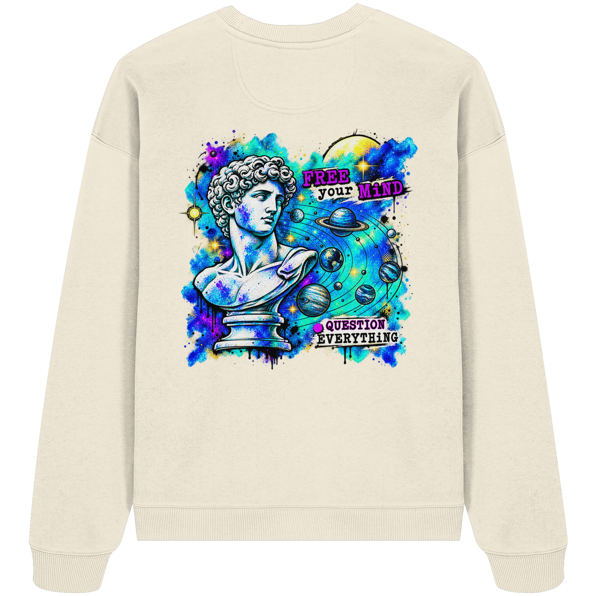 Der Philosoph - Bio-Oversize-Sweatshirt