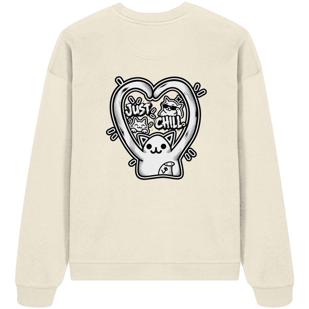 niedriges CORTiSOL - Bio-Oversize-Sweatshirt