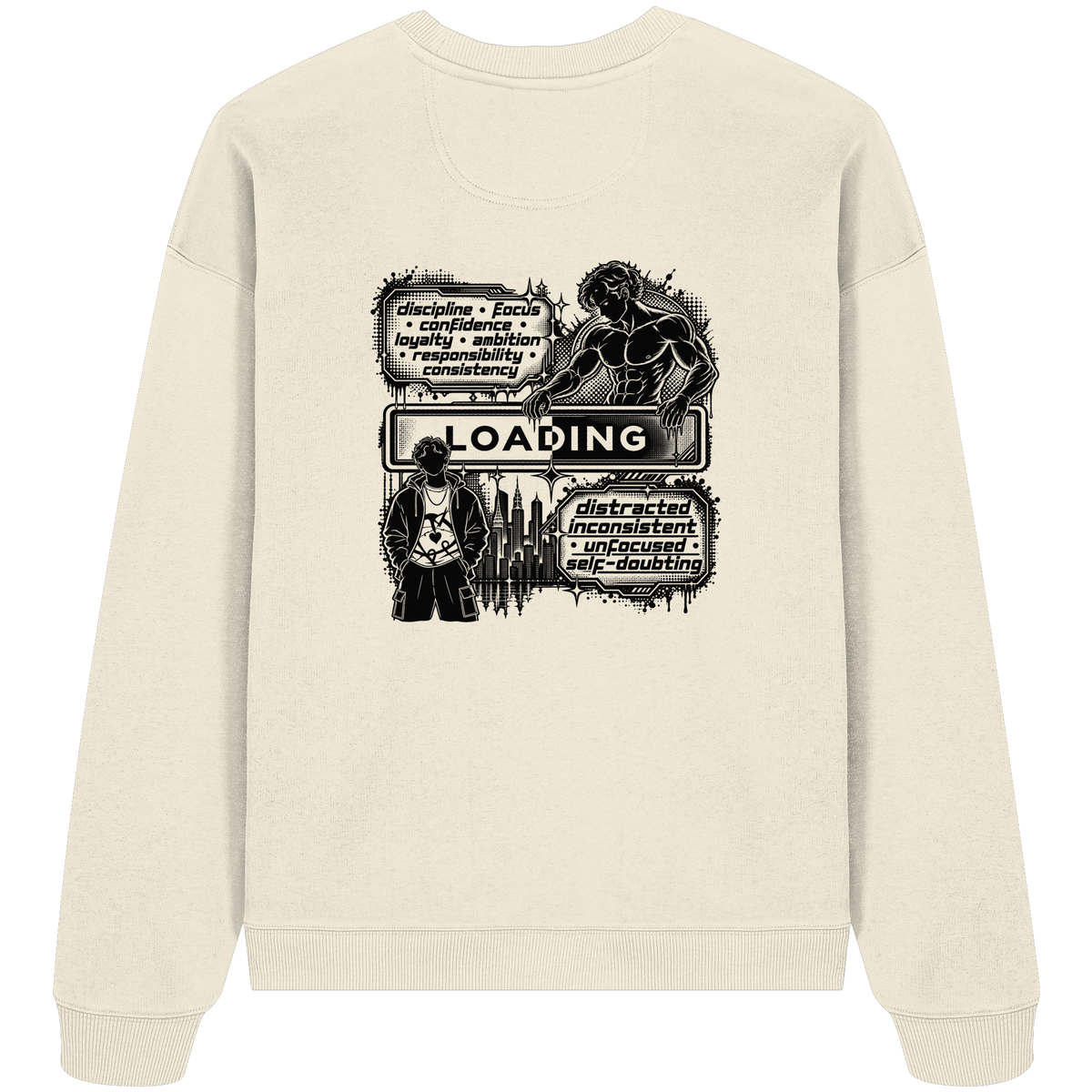 LOADiNG BASiCS - Organic Oversize Sweatshirt