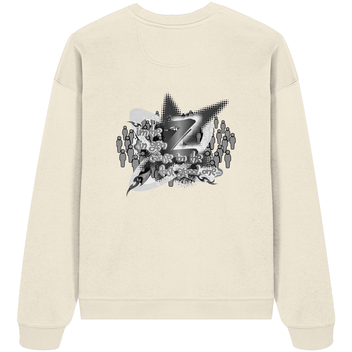 Felpa oversize biologica The Rebellion Z BASiCS