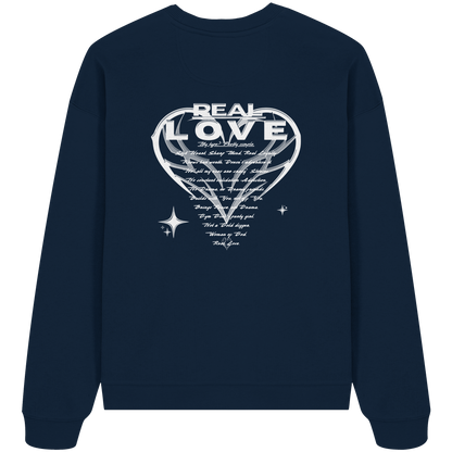 The REAL LOVE BASiCS - Organic Oversize Sweatshirt