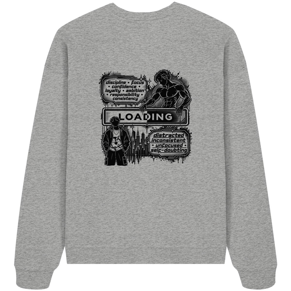 LOADiNG BASiCS - Organic Oversize Sweatshirt