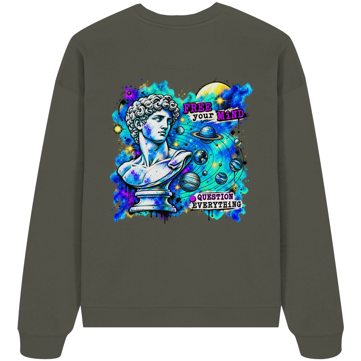 Der Philosoph - Bio-Oversize-Sweatshirt