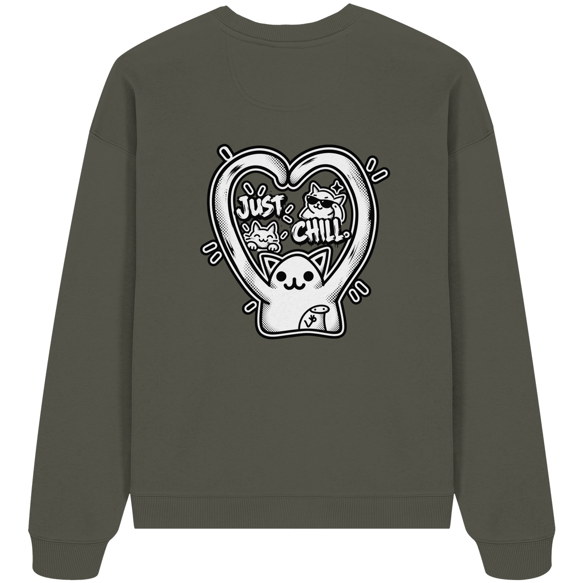 niedriges CORTiSOL - Bio-Oversize-Sweatshirt