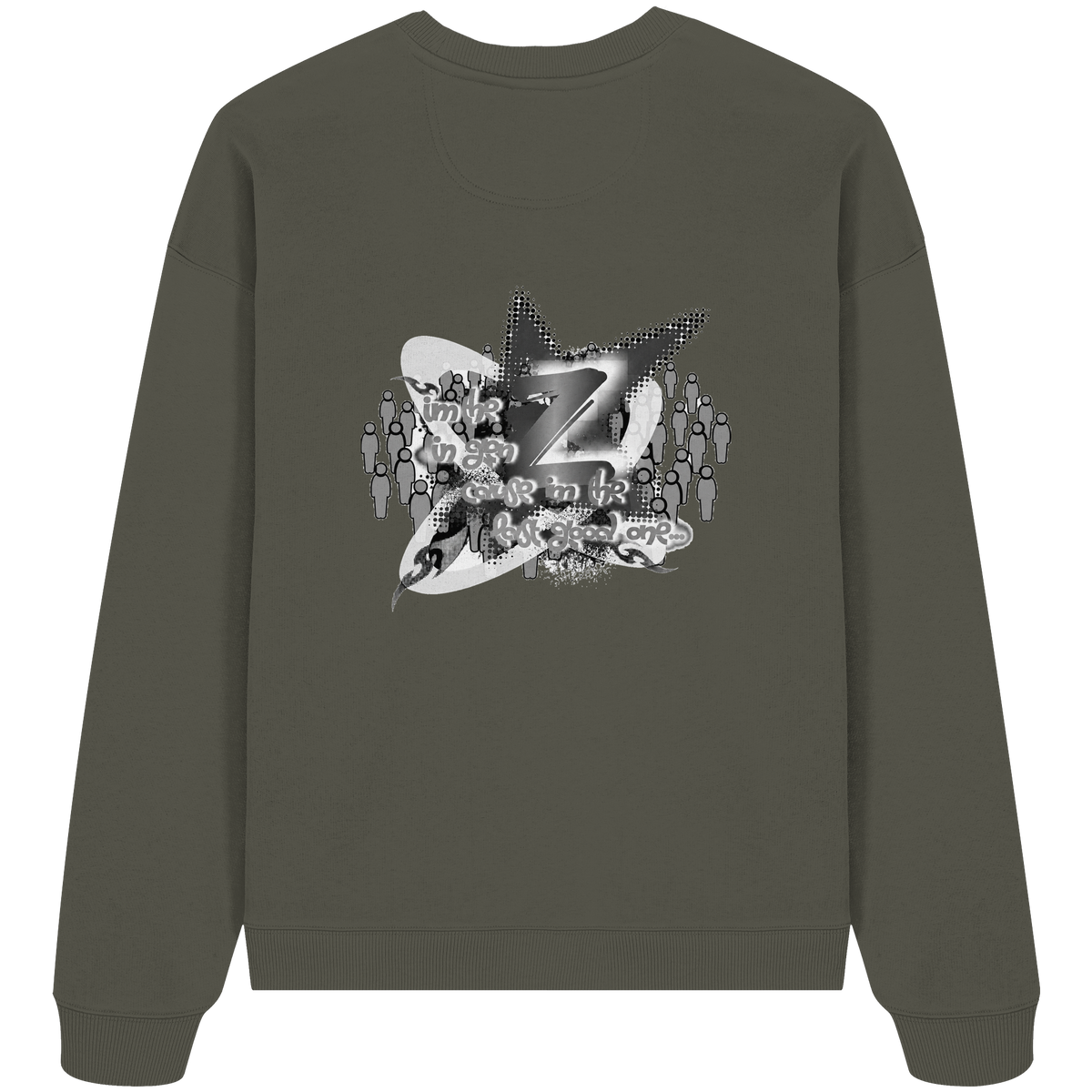 Felpa oversize biologica The Rebellion Z BASiCS