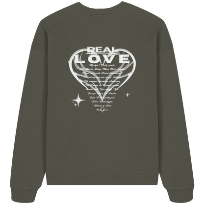 The REAL LOVE BASiCS - Organic Oversize Sweatshirt