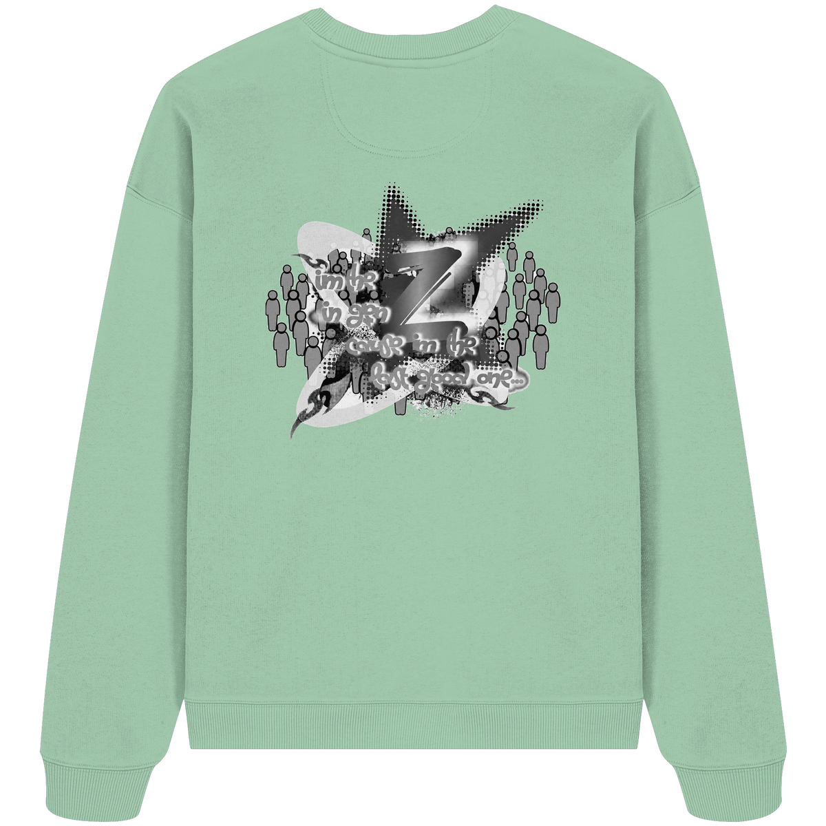 The Rebellion Z BASiC - Felpa oversize biologica